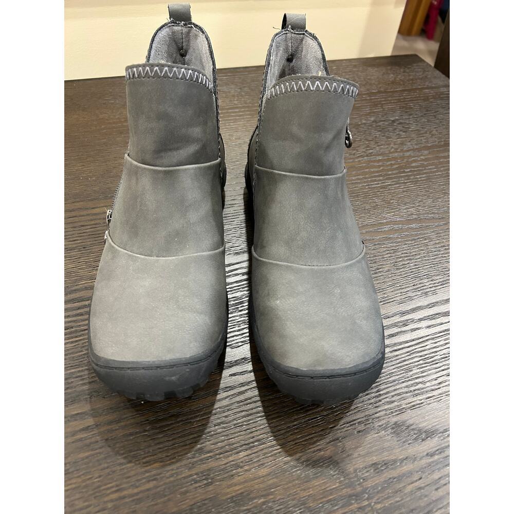 Jbu Piper Water Resistant Bootie Faux Leather Apma Certified